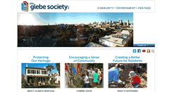 Desktop Screenshot of glebesociety.org.au